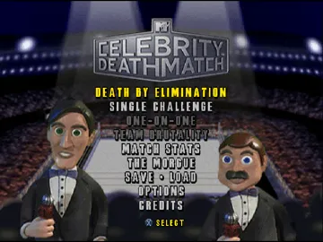 MTV Celebrity - Deathmatch (US) screen shot title